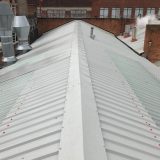 Commercial roofing roof cladding