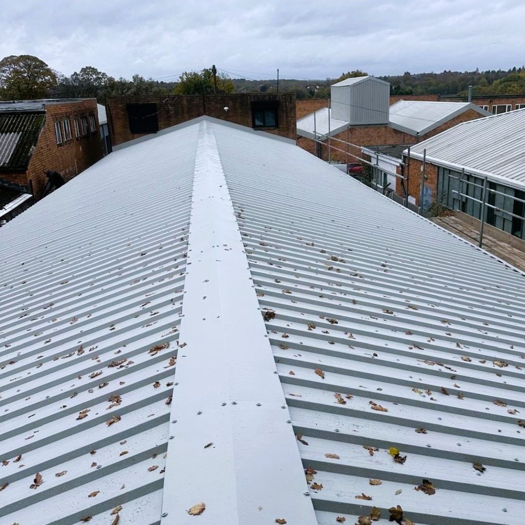 Full commercial roof replacement completed in Sutton Coldfield by Senbar Construction