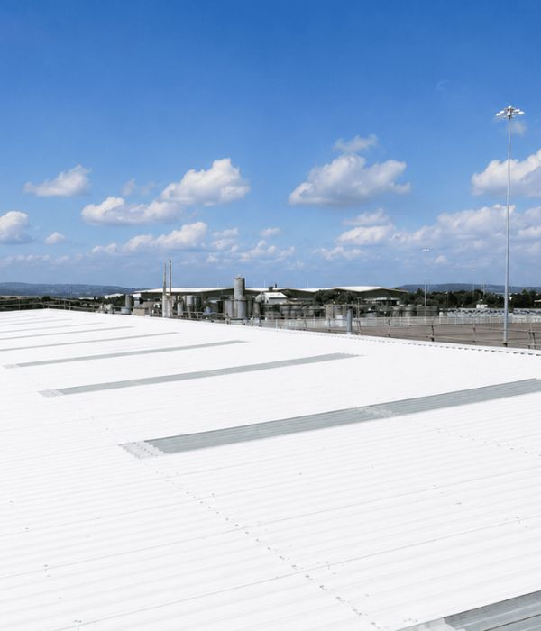Commercial roof overcladding project completed by Senbar Construction